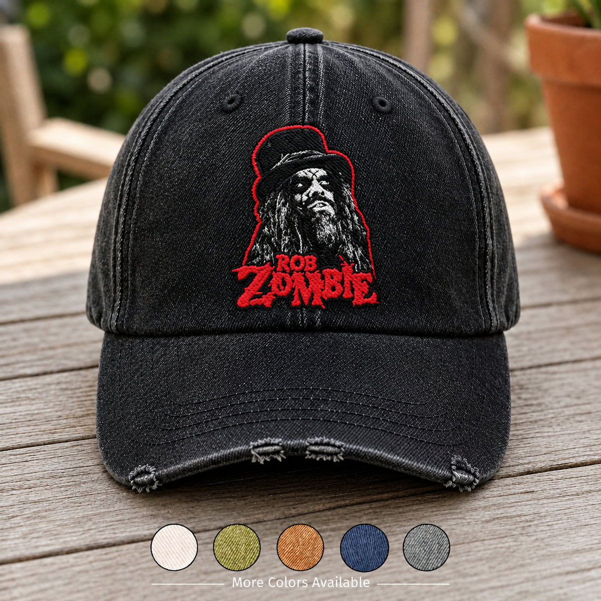 RZO Vintage Gentleman Denim Cap
