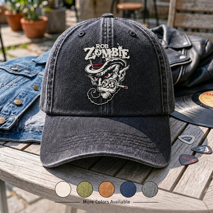 RZO Cowboy Devil Denim Cap
