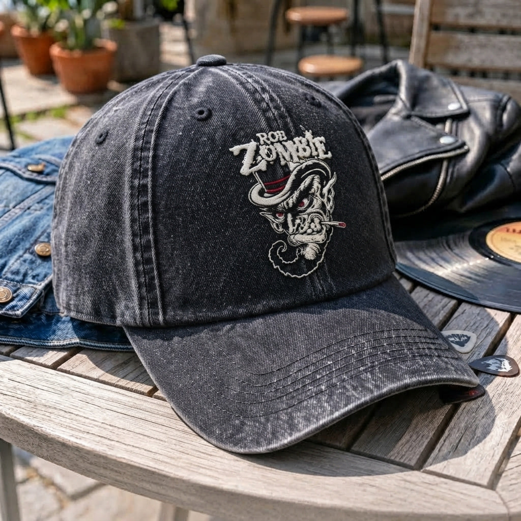 RZO Cowboy Devil Denim Cap