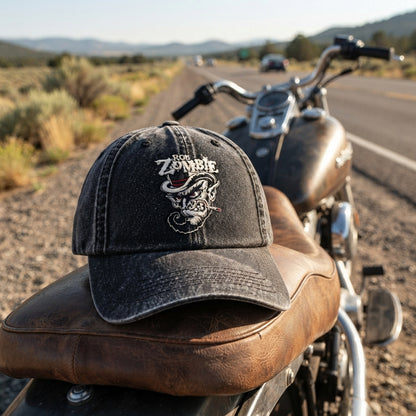 RZO Cowboy Devil Denim Cap