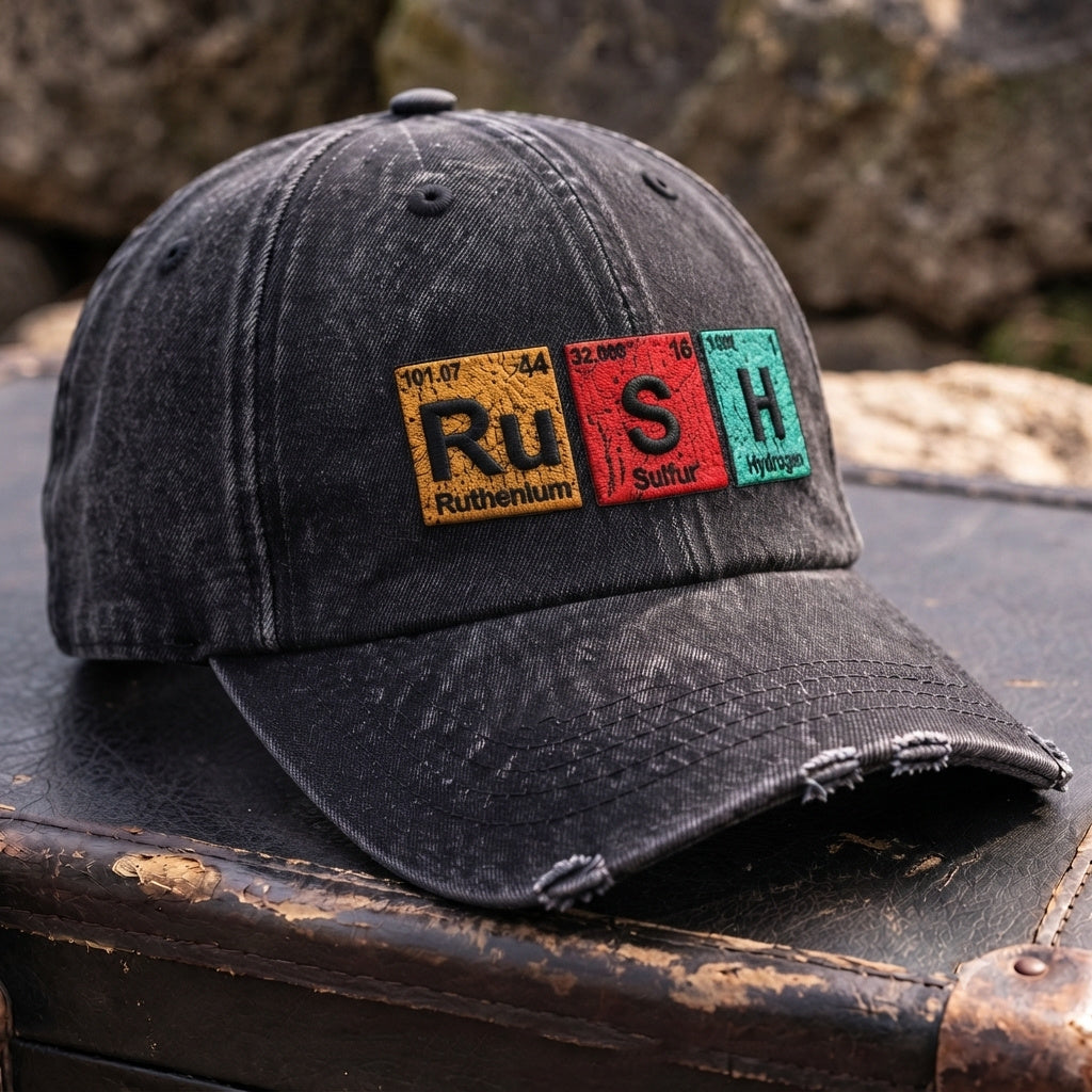 RUS Periodic Elements Logo Denim Cap