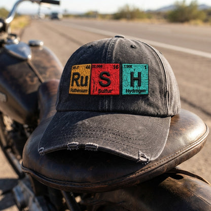 RUS Periodic Elements Logo Denim Cap