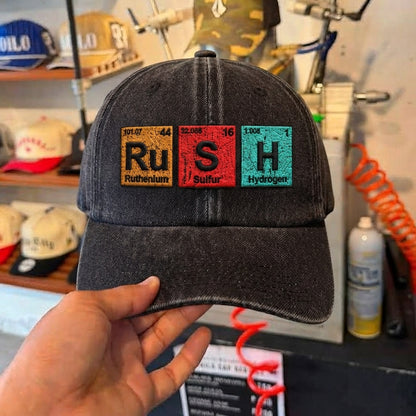 RUS Periodic Elements Logo Denim Cap