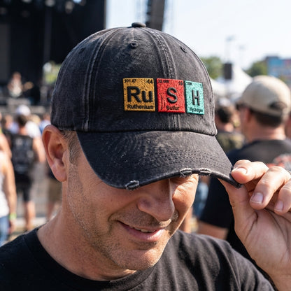 RUS Periodic Elements Logo Denim Cap