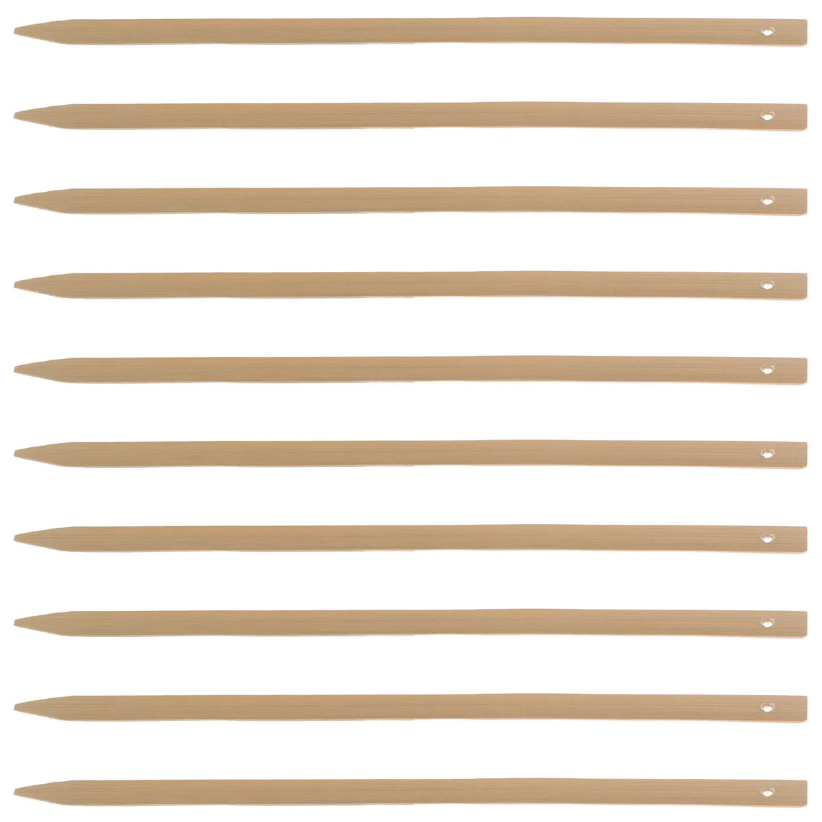 10Pcs Bamboo Fan Grip Handles Wooden Craft Sticks for DIY Handheld Fans Rustic Vintage Wedding Party Supply Fan Making