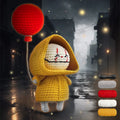 YAMAXIN Beginner Crochet Kit Balloon Clown Theme DIY Craft Tool Set Easy Knitting Arts & Crafts Project for Learners