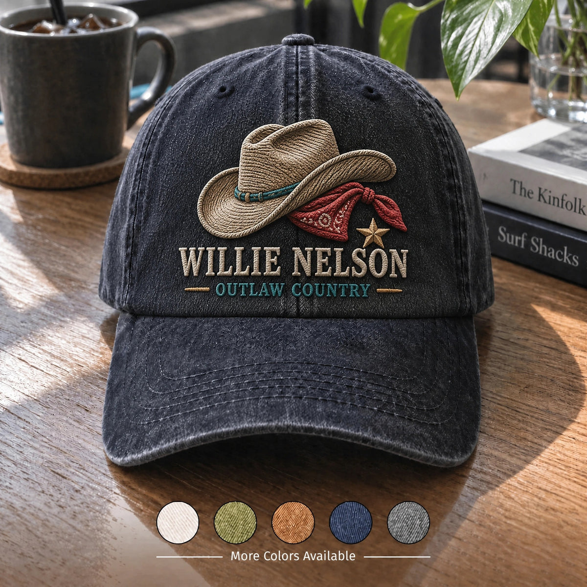WNE Western Rebel Denim Cap