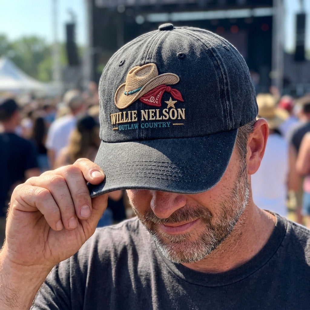 WNE Western Rebel Denim Cap